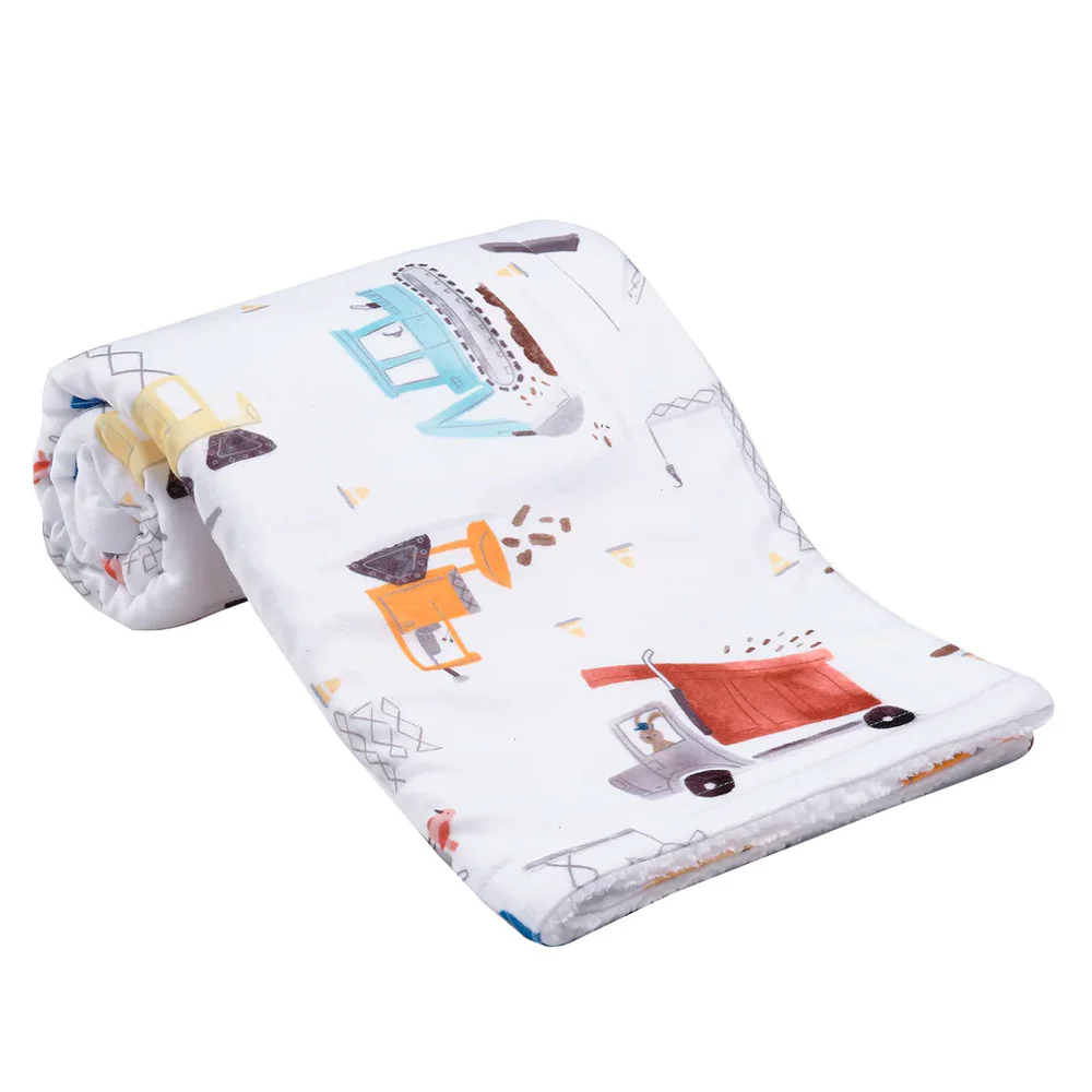 Bedtime Originals Construction Zone Blanket - Image 3