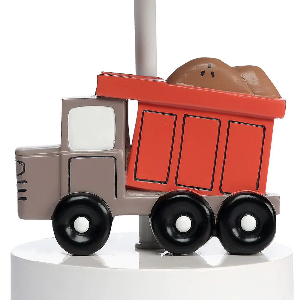Bedtime Originals Construction Zone Lamp w/Shade & Bulb - Image 3