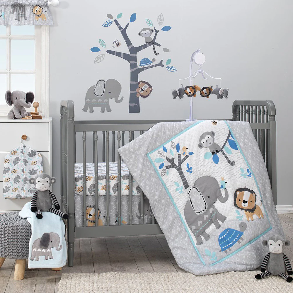 Bedtime Originals Jungle Fun 3-Piece Bedding Set - Image 3