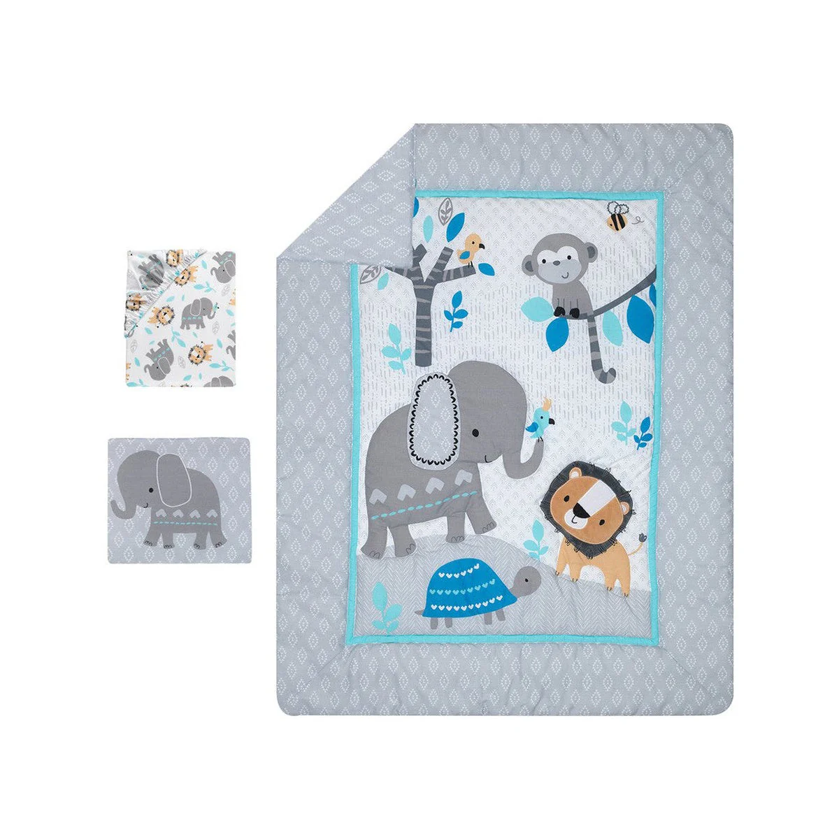 Bedtime Originals Jungle Fun 3-Piece Bedding Set - Image 7