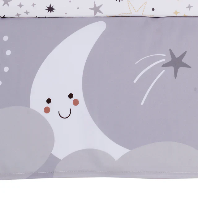 Bedtime Originals Little Star Celestial 3-Piece Nursery Baby Crib Bedding Set - Image 8
