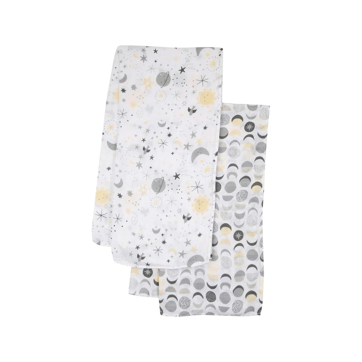 Bedtime Originals Little Star Celestial Cotton Muslin Swaddle Blankets 2-Pack - Image 10