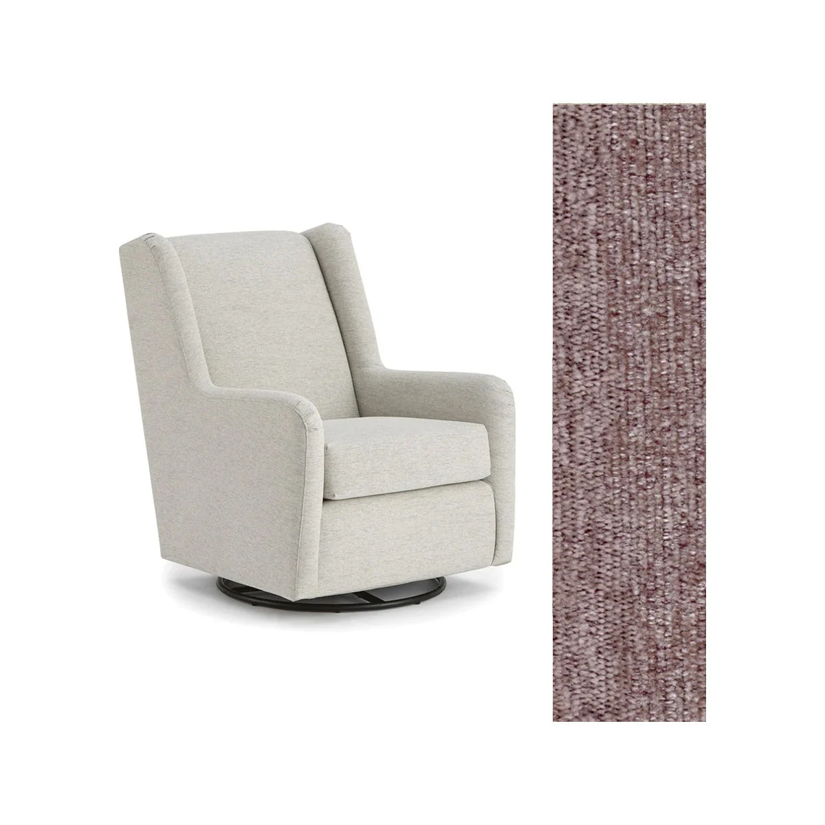 Storytime by Best Chairs Brianna Swivel Glider - Image 105