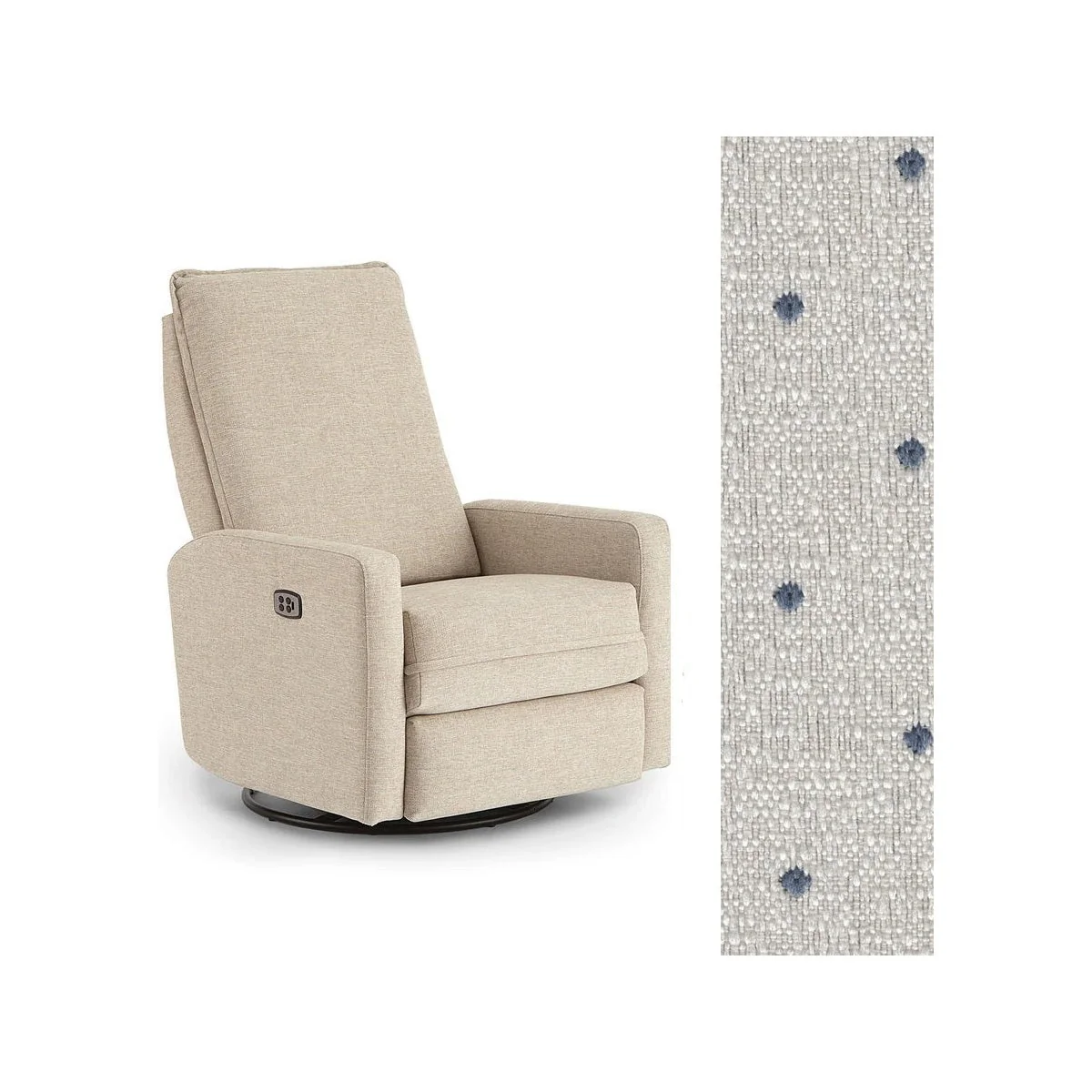 Storytime by Best Chairs Calli Power Swivel Glider Recliner - Image 125