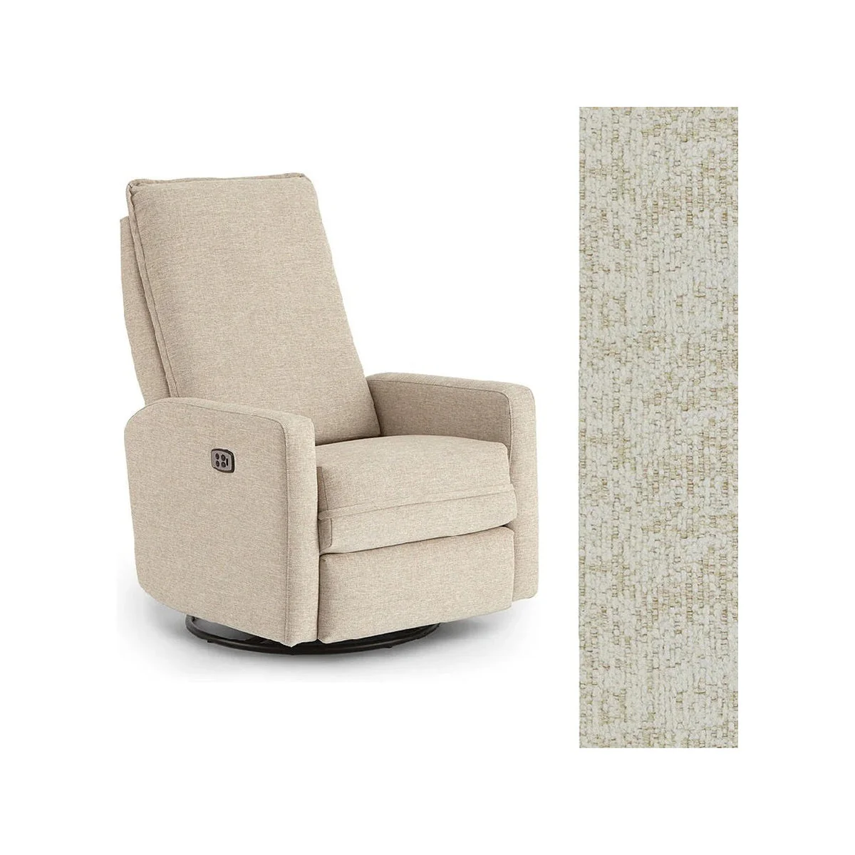Storytime by Best Chairs Calli Power Tilt Headrest Swivel glider Recliner - Image 105