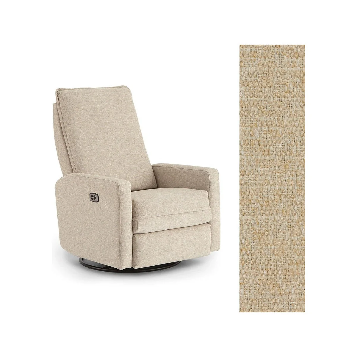 Storytime by Best Chairs Calli Power Tilt Headrest Swivel glider Recliner - Image 108