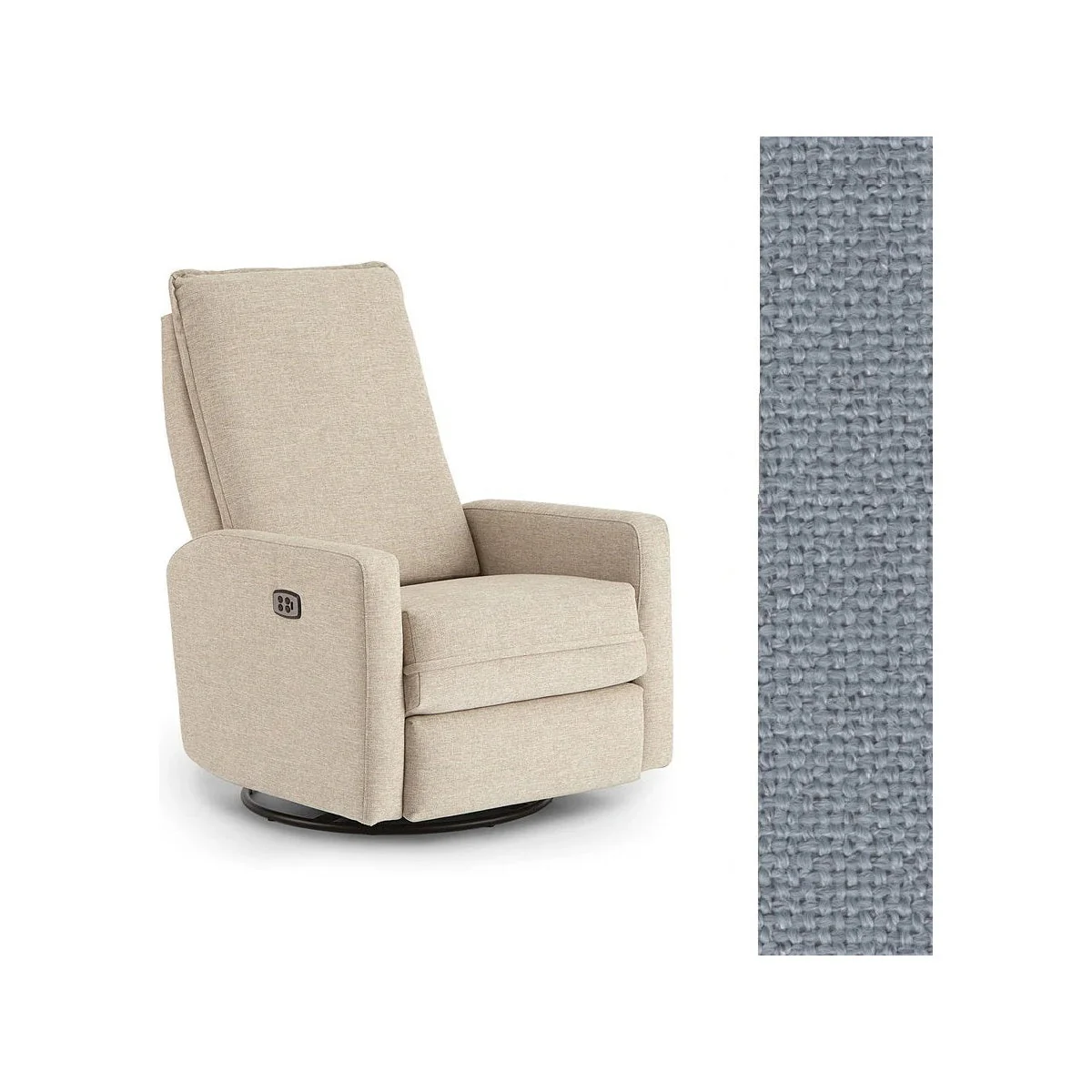 Storytime by Best Chairs Calli Power Tilt Headrest Swivel glider Recliner - Image 110
