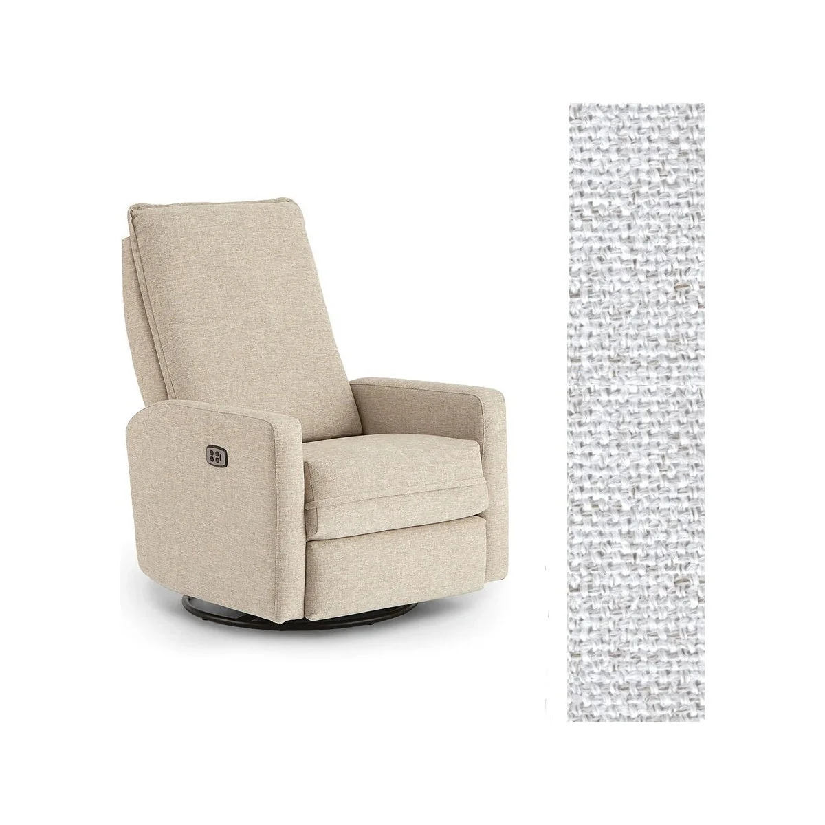 Storytime by Best Chairs Calli Power Tilt Headrest Swivel glider Recliner - Image 113