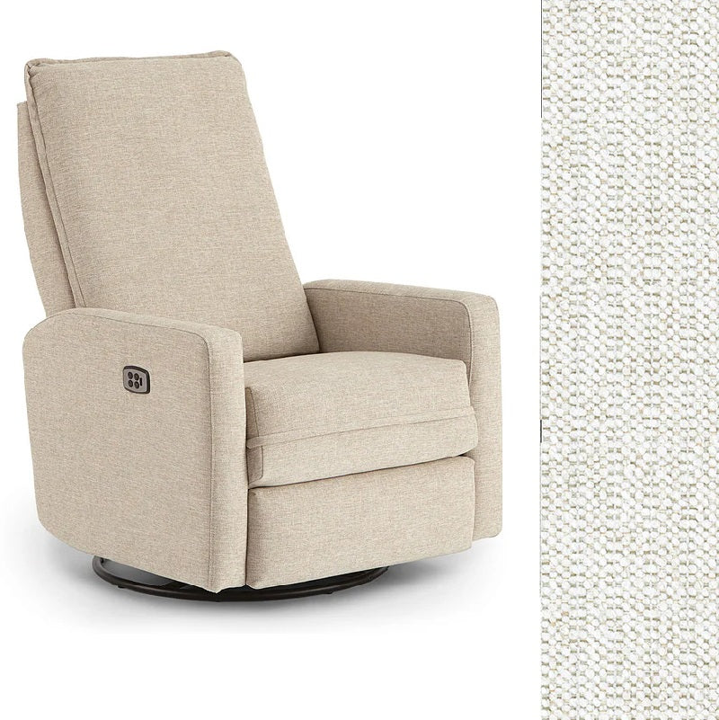 Storytime by Best Chairs Calli Power Tilt Headrest Swivel glider Recliner - Image 55