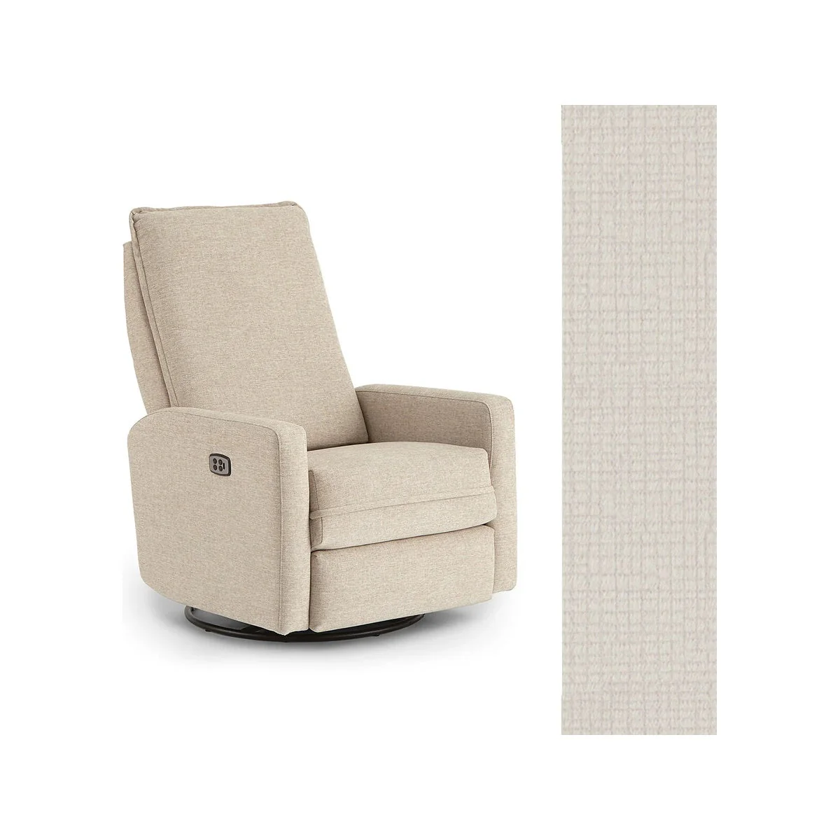 Storytime by Best Chairs Calli Power Tilt Headrest Swivel glider Recliner - Image 80