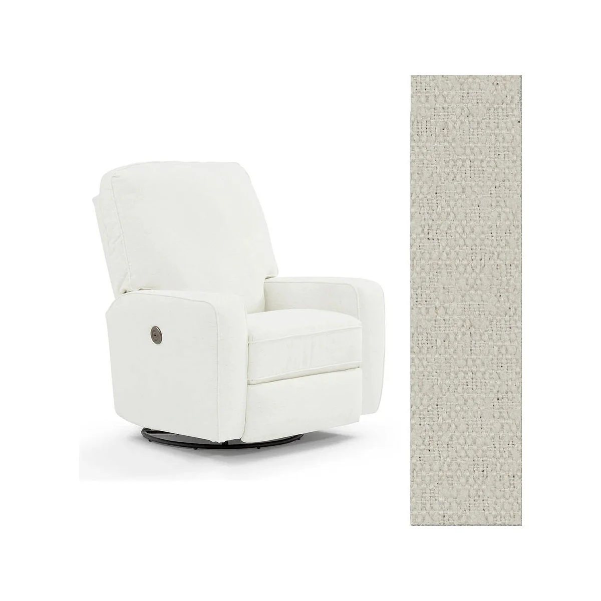 Storytime by Best Chairs Bilana Power Swivel Glider Recliner - Image 108