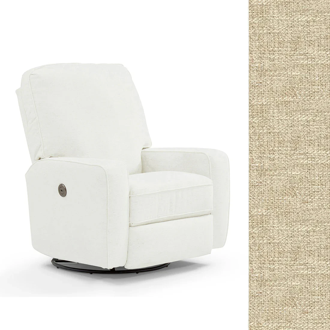 Storytime by Best Chairs Bilana Power Swivel Glider Recliner - Image 49
