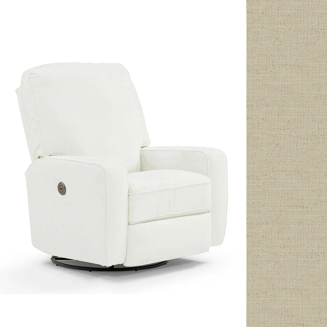 Storytime by Best Chairs Bilana Power Swivel Glider Recliner - Image 50