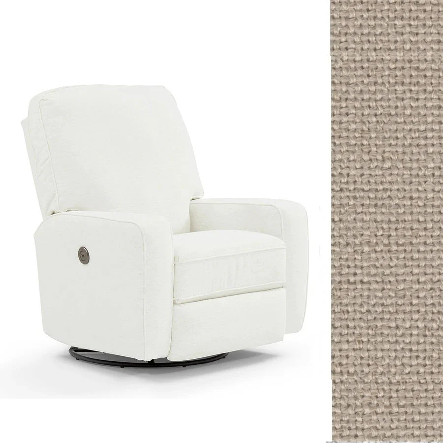 Storytime by Best Chairs Bilana Power Swivel Glider Recliner - Image 67
