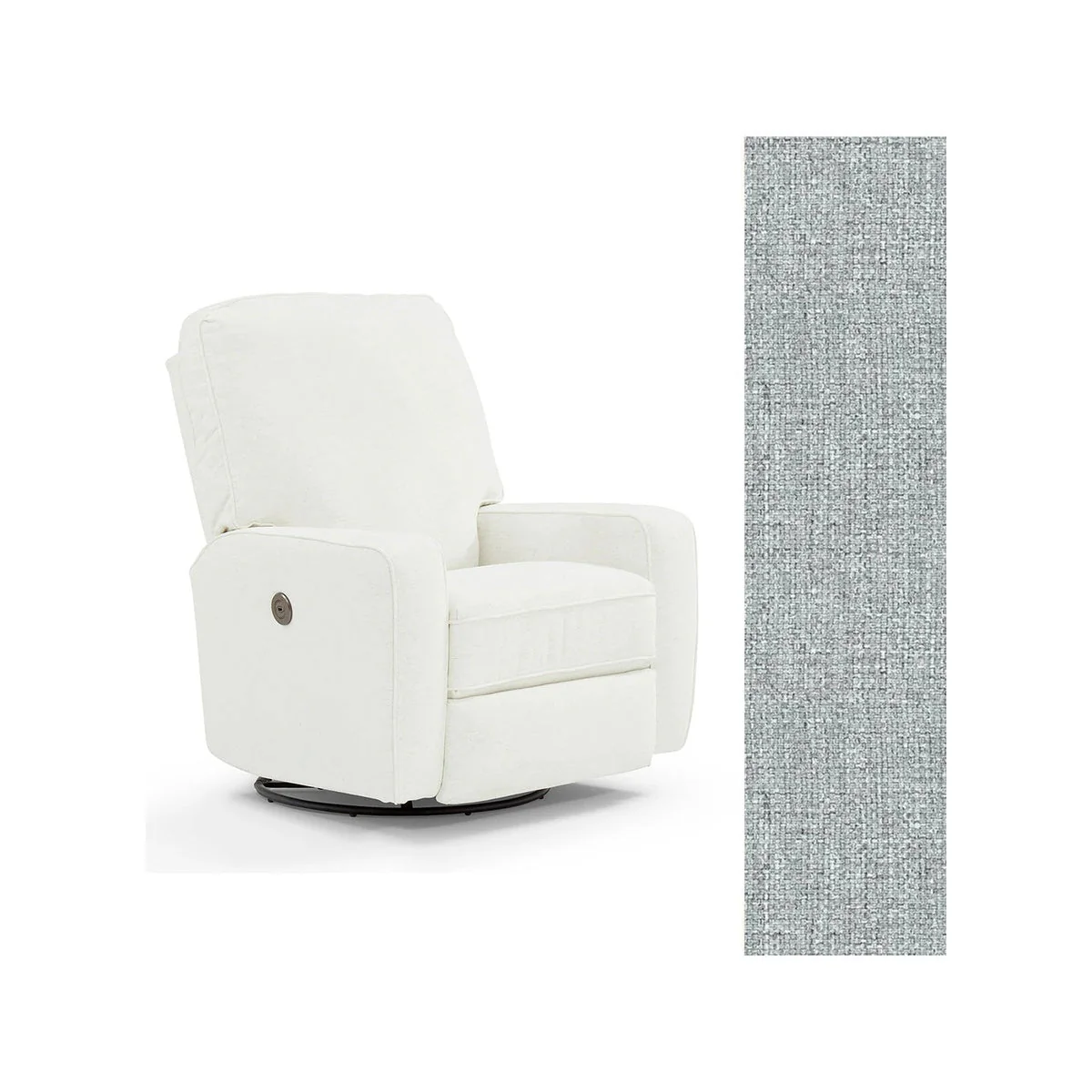Storytime by Best Chairs Bilana Power Swivel Glider Recliner - Image 85