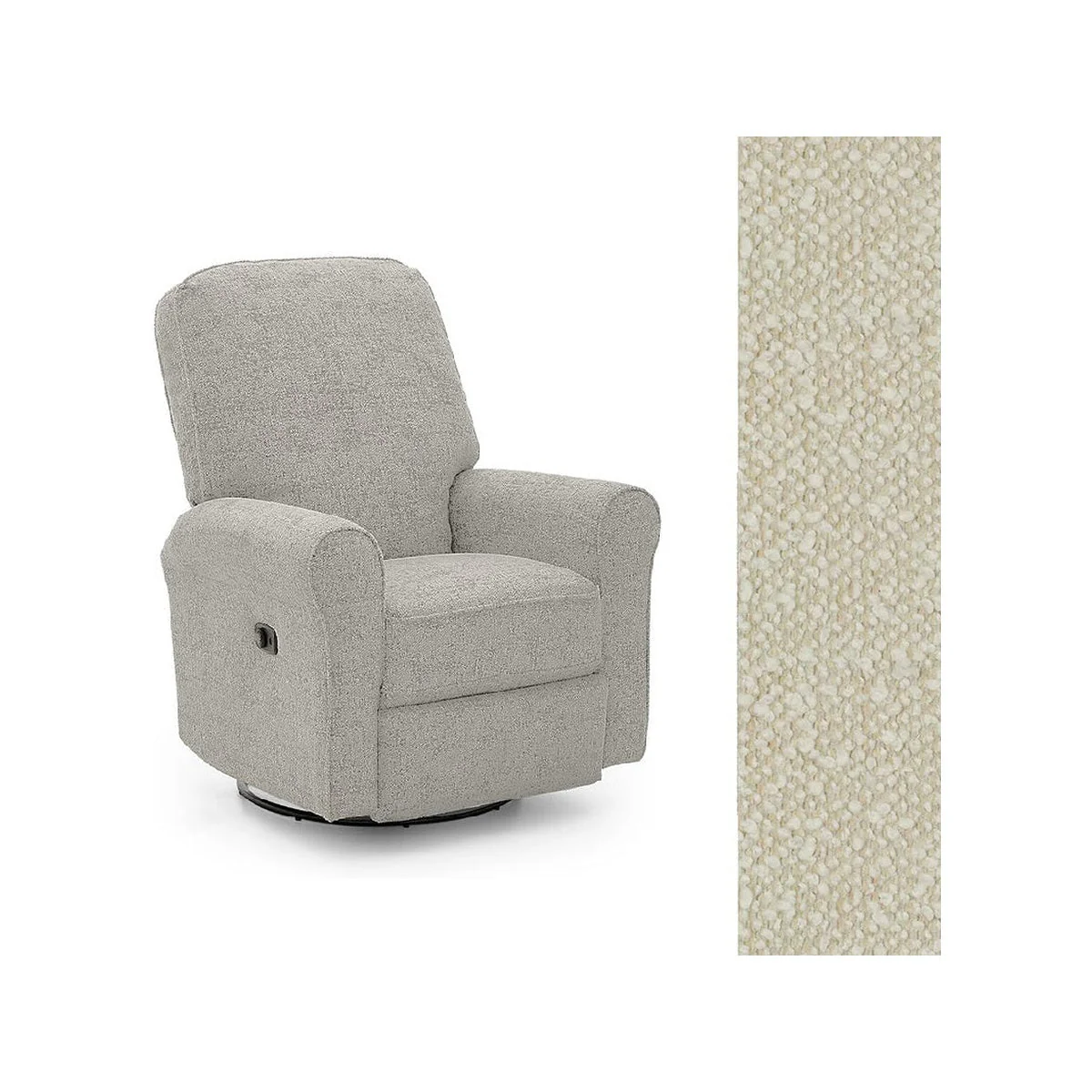 Storytime by Best Chairs Josey Power Tilt Headrest Swivel glider Recliner - Image 103