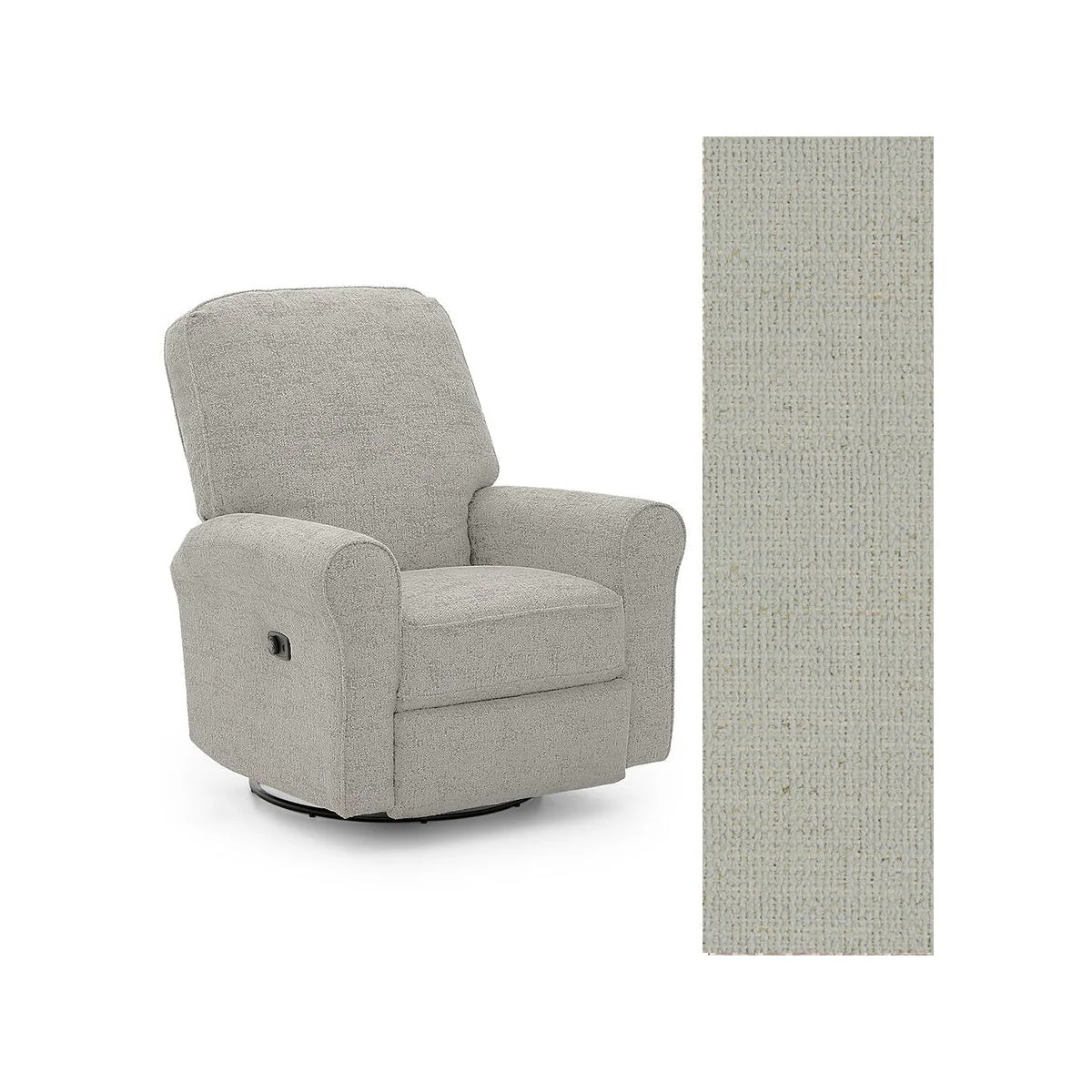 Storytime by Best Chairs Josey Power Tilt Headrest Swivel glider Recliner - Image 118
