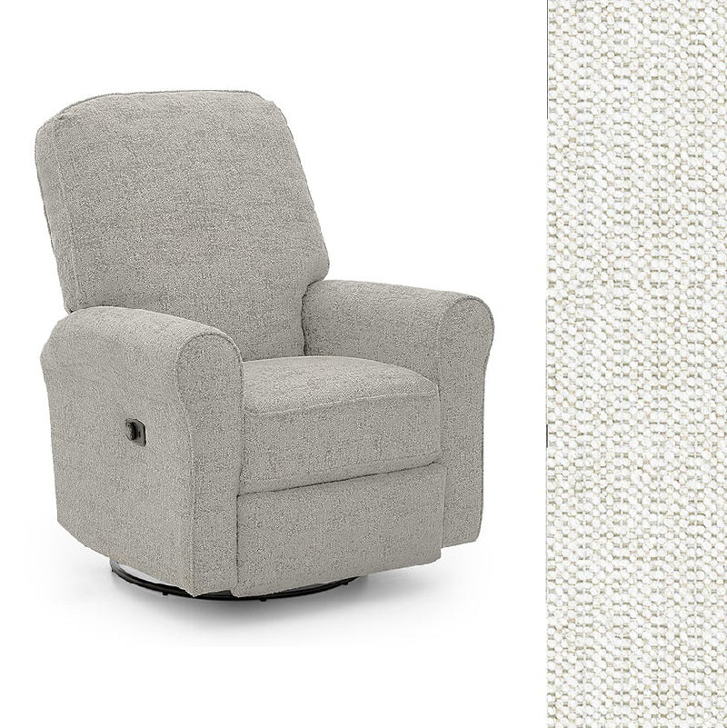 Storytime by Best Chairs Josey Power Tilt Headrest Swivel glider Recliner - Image 54