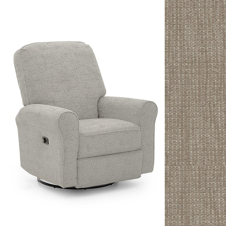 Storytime by Best Chairs Josey Power Tilt Headrest Swivel glider Recliner - Image 68