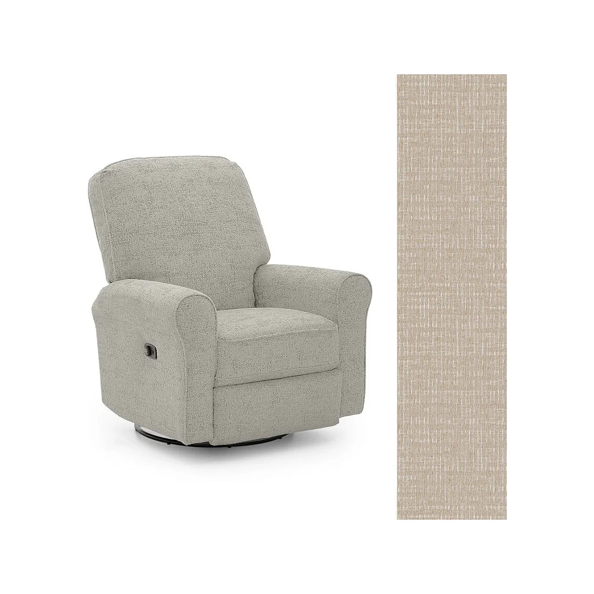Storytime by Best Chairs Josey Power Tilt Headrest Swivel glider Recliner - Image 94