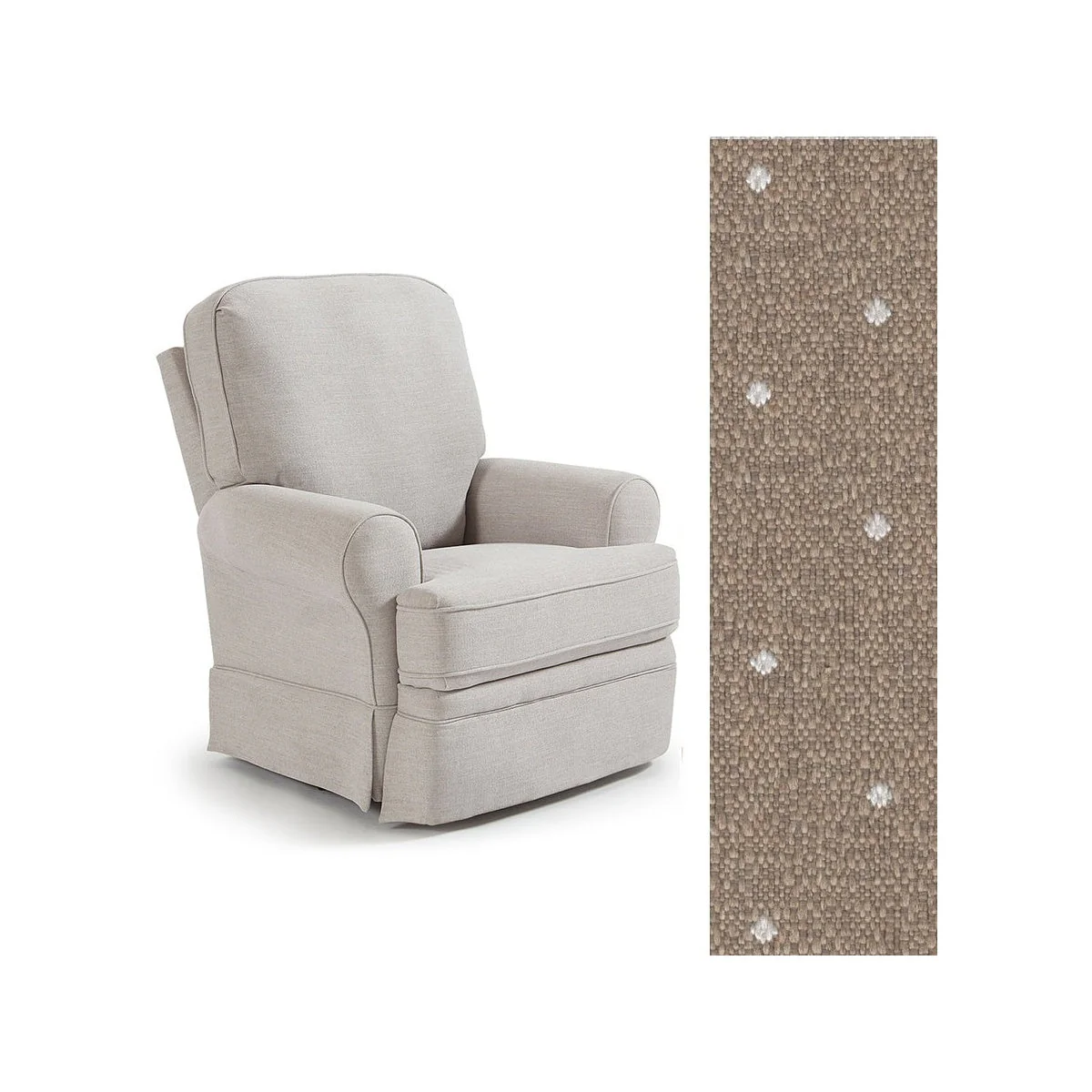 Storytime by Best Chairs Juliana Power Swivel Glider Recliner - Image 126
