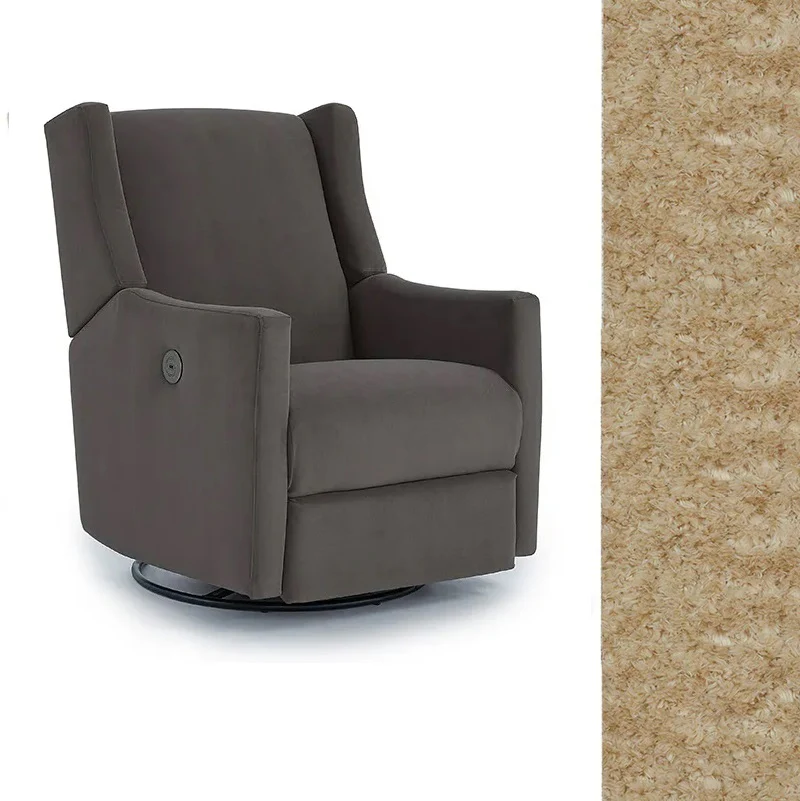 Storytime by Best Chairs Lillian Power Swivel Glider Recliner - Image 19
