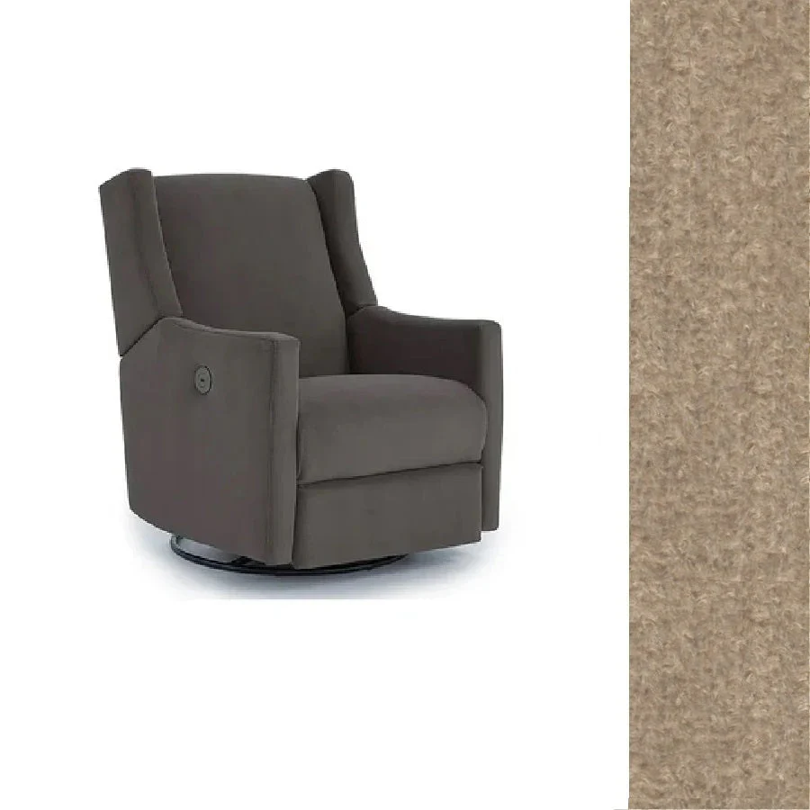 Storytime by Best Chairs Lillian Power Swivel Glider Recliner - Image 29