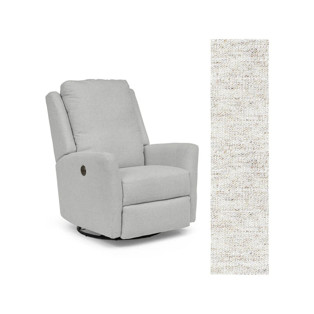 Storytime by Best Chairs Heatherly Power Swivel Glider Recliner - Image 88