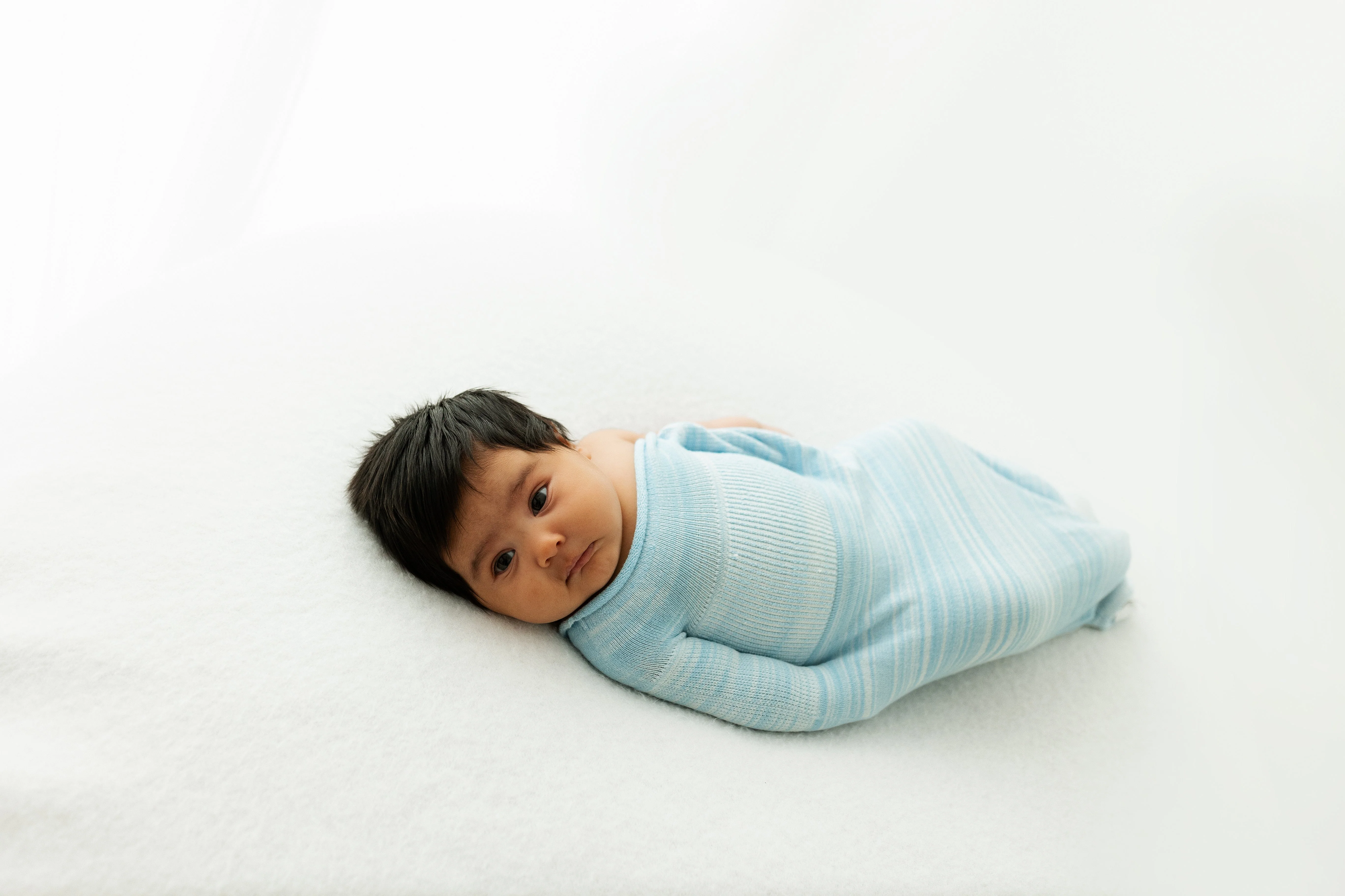 Swaddelini Blue Swaddle Sleep Sack - Image 6
