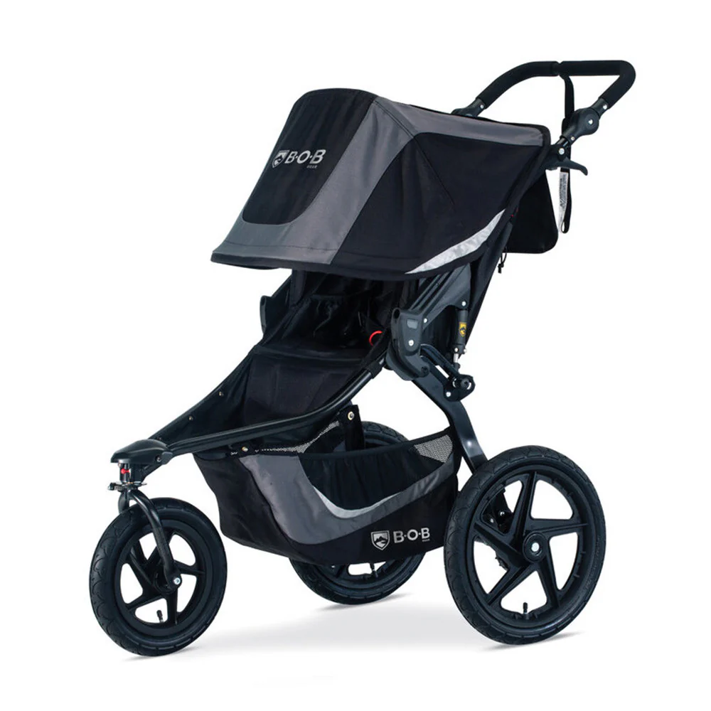 BOB Gear Revolution Flex 3.0 Jogging Stroller - Graphite Black - Image 4