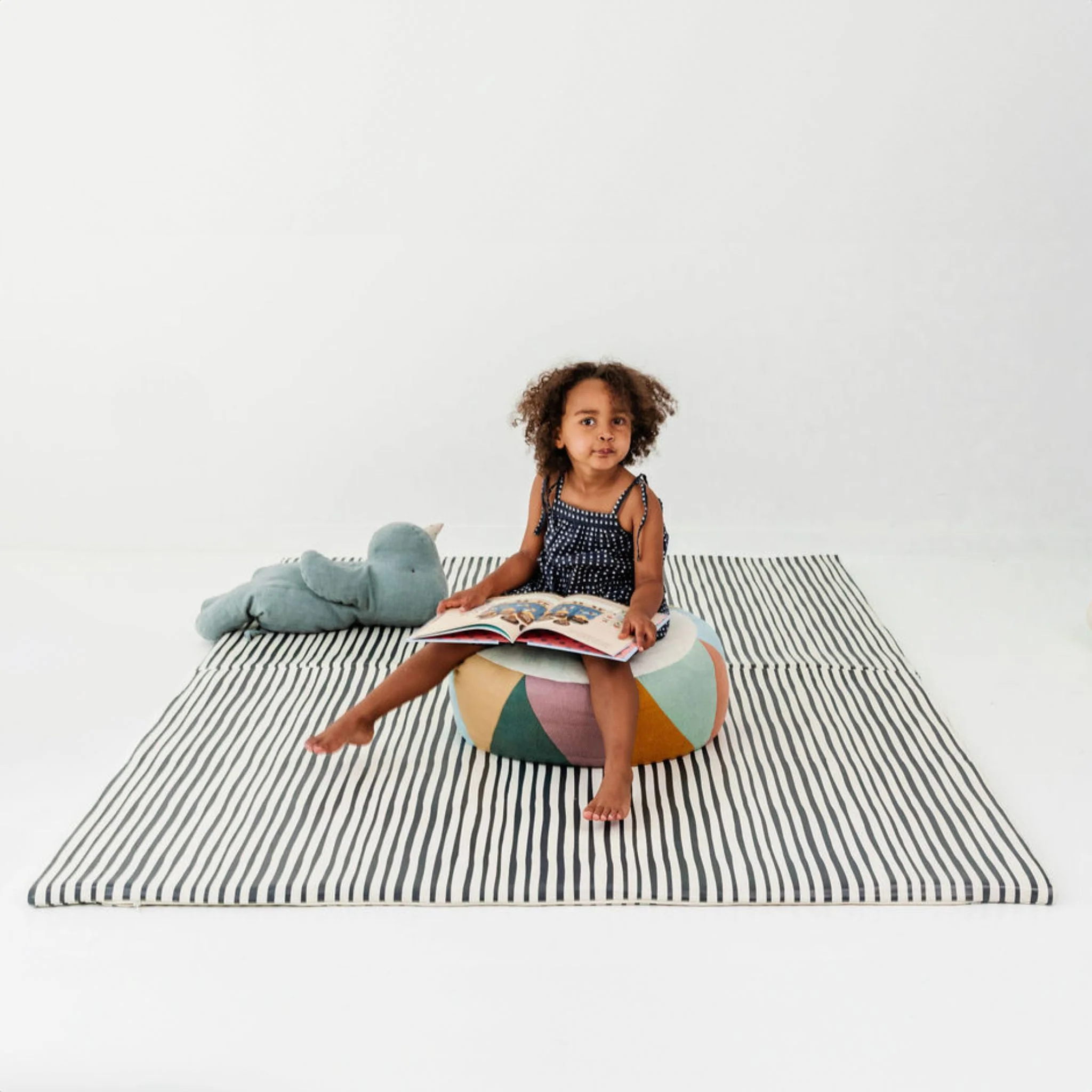 Toki Kids Bold Stripe Vegan Leather Mat - Image 9