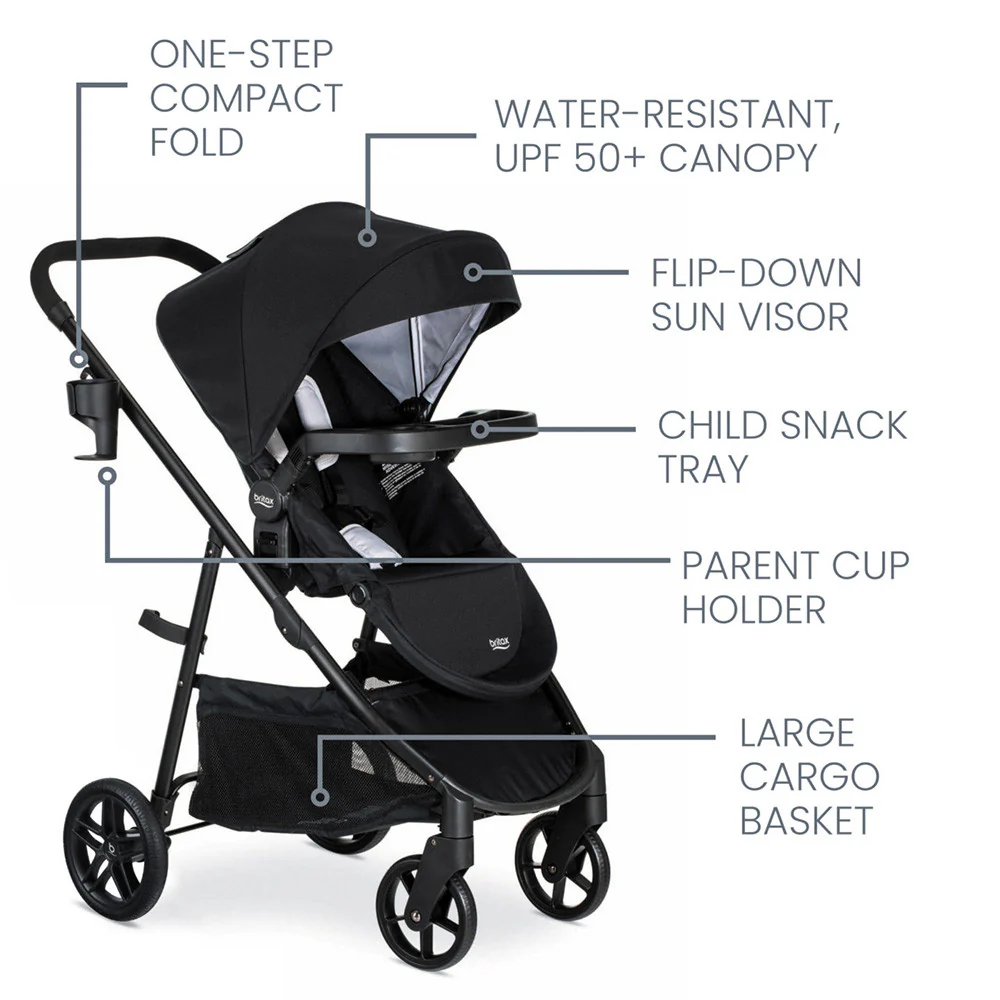 Britax Willow Brook Travel System with Aspen Base - Image 3