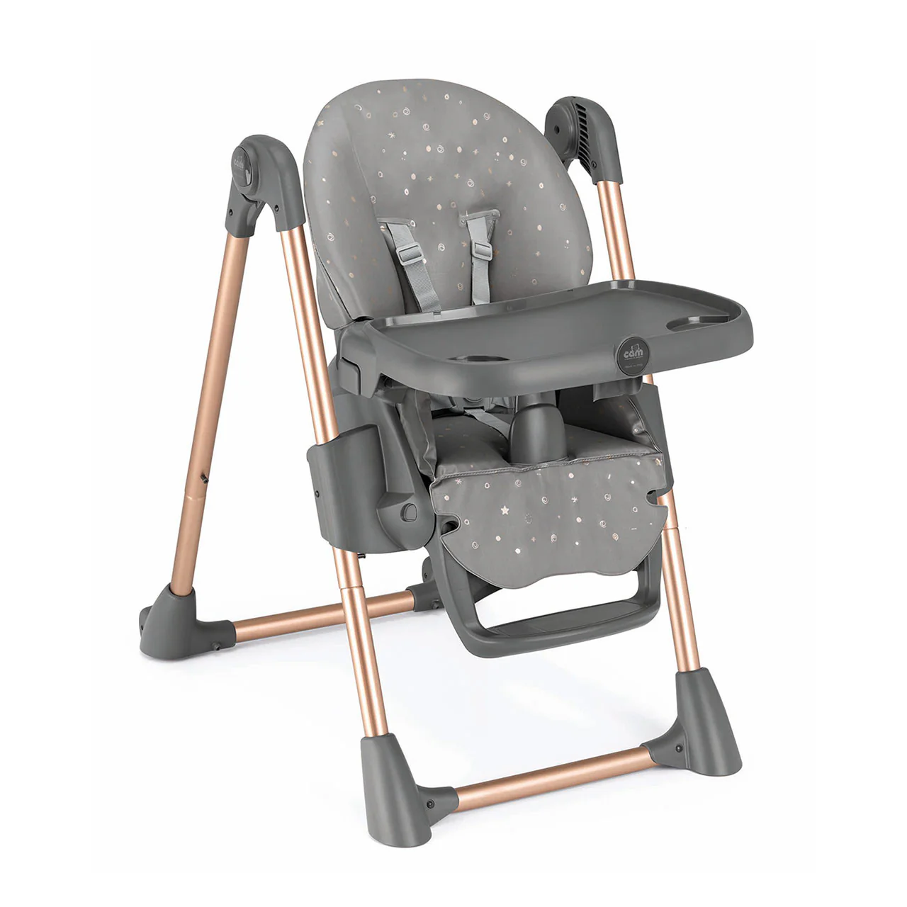CAM Pappananna High Chair in Rose Gold - Image 5