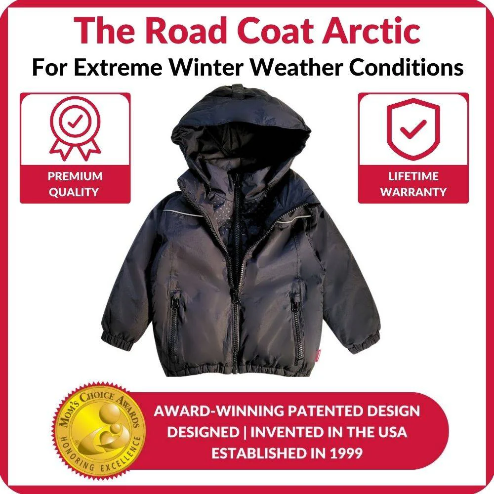 Onekid Car Seat Coat | The Road Coat Arctic - Black - Image 6