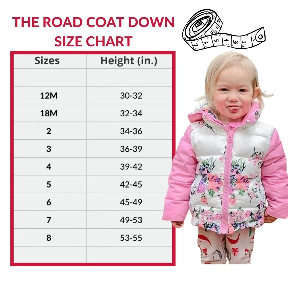 Onekid Car Seat Coat | The Road Coat Down - Floral Print - Image 7