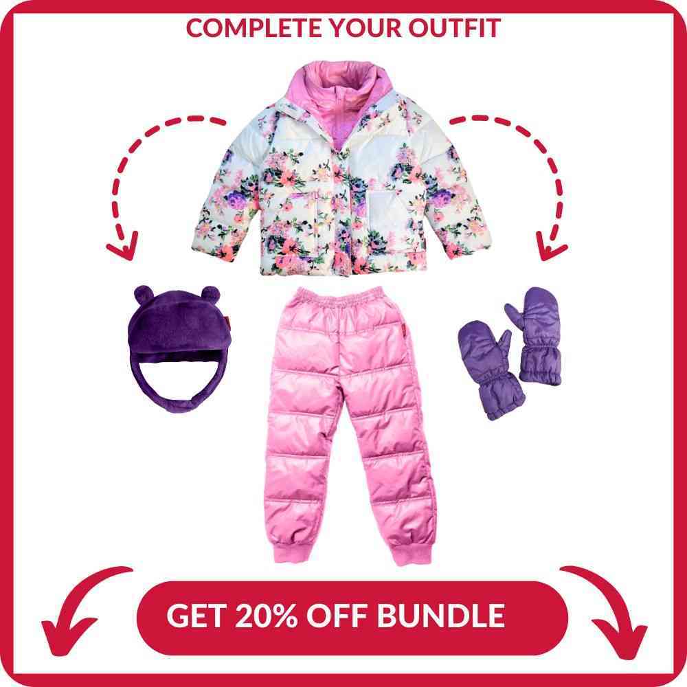 Onekid Car Seat Coat | The Road Coat Vegan - Floral Print - Image 9