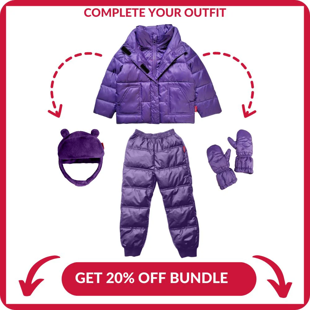 Onekid Car Seat Coat | The Road Coat Vegan - Purple - Image 9