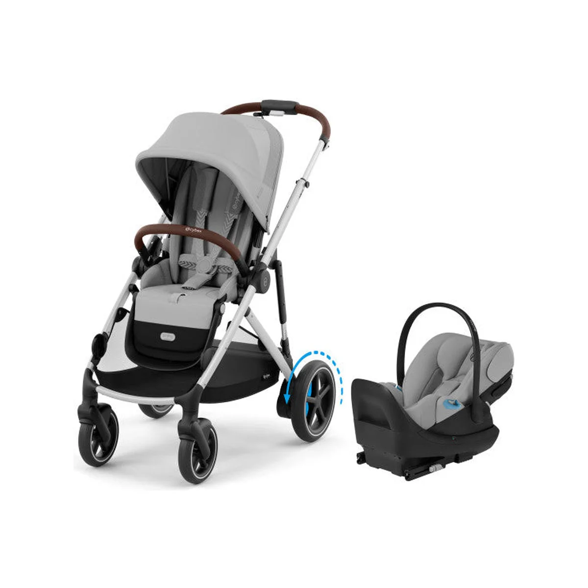 CYBEX e-Gazelle S Stroller + Cloud G Pro Travel System - Image 10