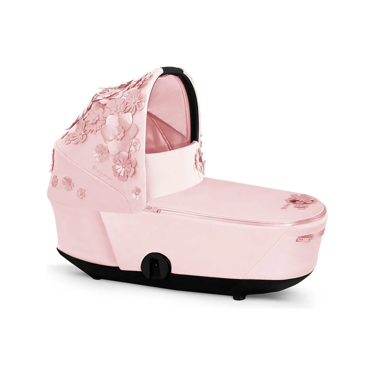 CYBEX MIOS 3 Lux Carry Cot - Simply Flower Pink - Image 5