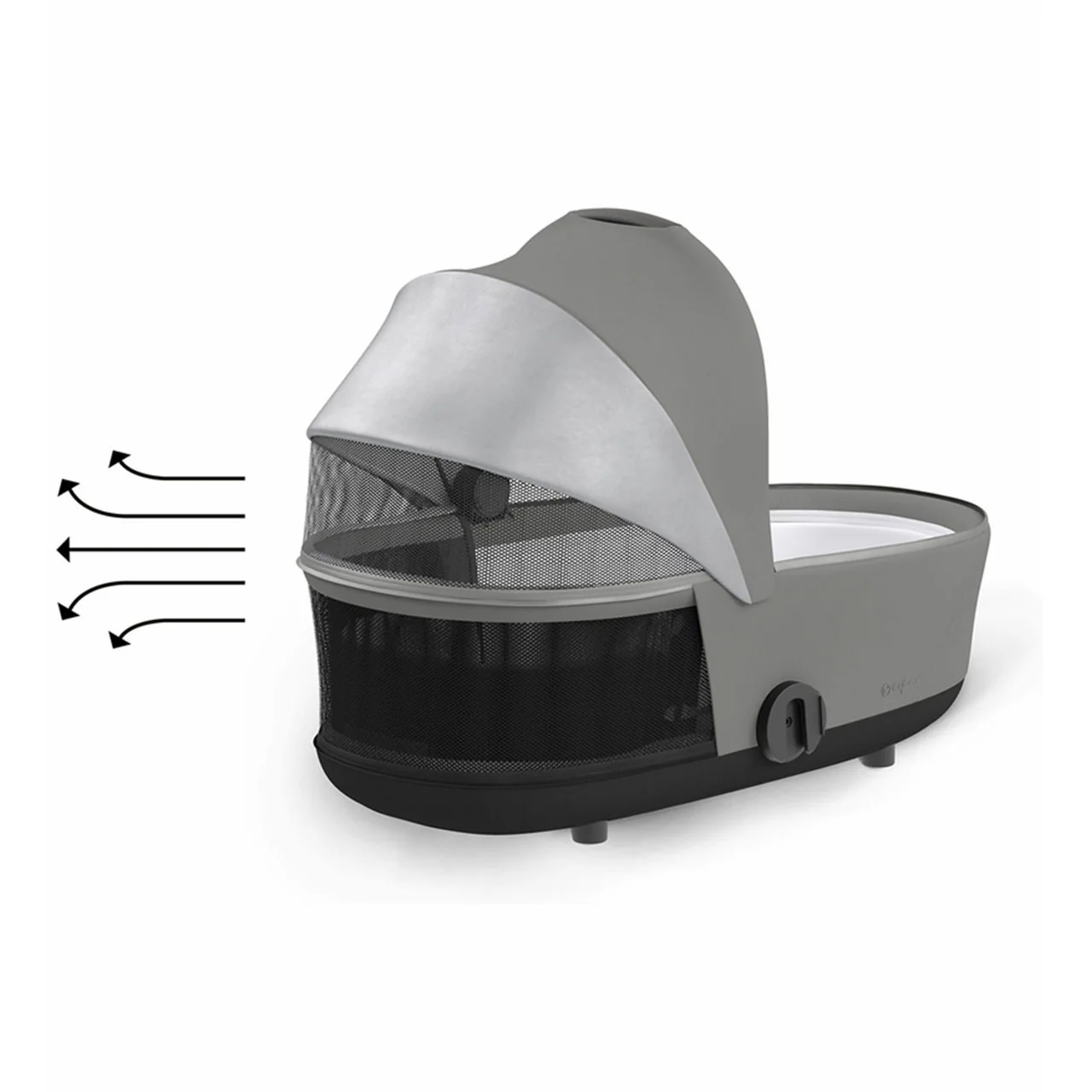 CYBEX MIOS3 Cot - Soho Grey - Image 5