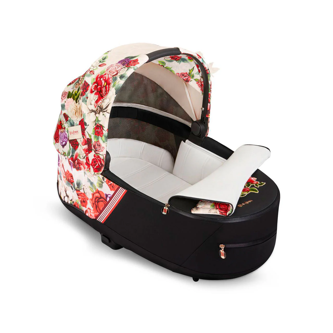 CYBEX MIOS 3 Lux Cot Spring Blossom - Light Beige - Image 3