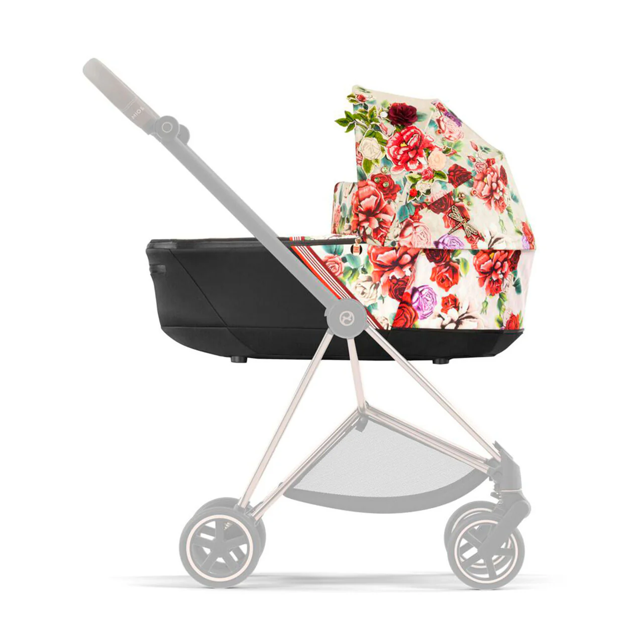 CYBEX MIOS 3 Lux Cot Spring Blossom - Light Beige - Image 4