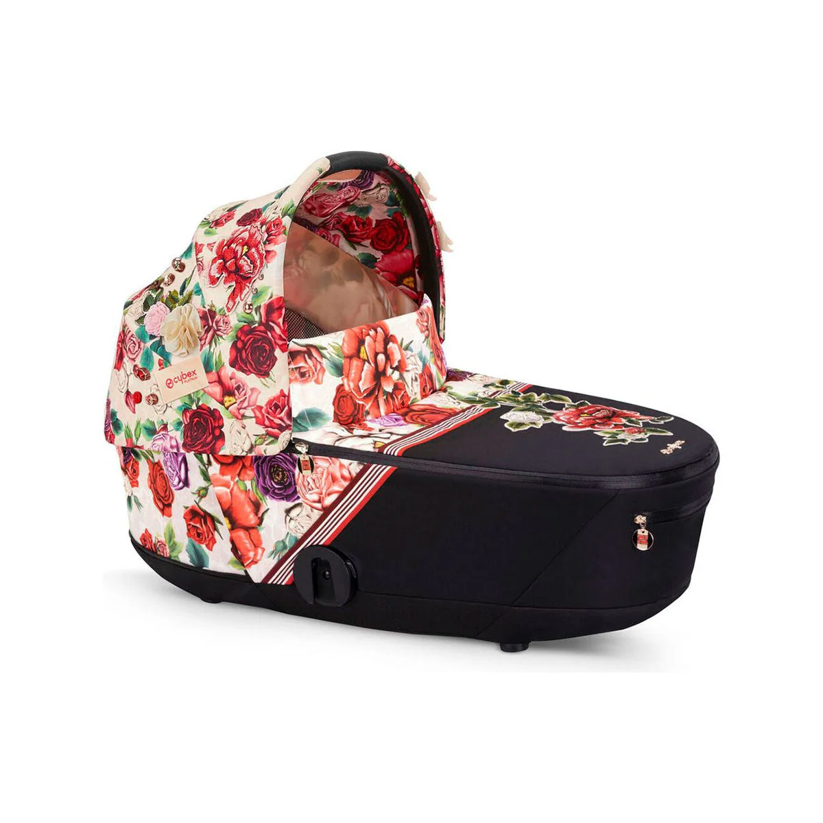 CYBEX MIOS 3 Lux Cot Spring Blossom - Light Beige - Image 5