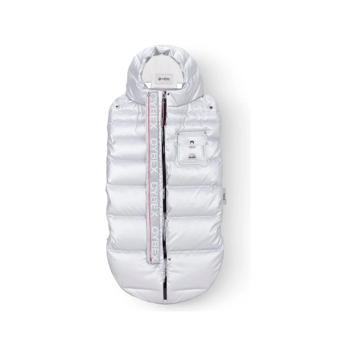 CYBEX Platinum Winter Footmuff - Arctic Silver - Image 5