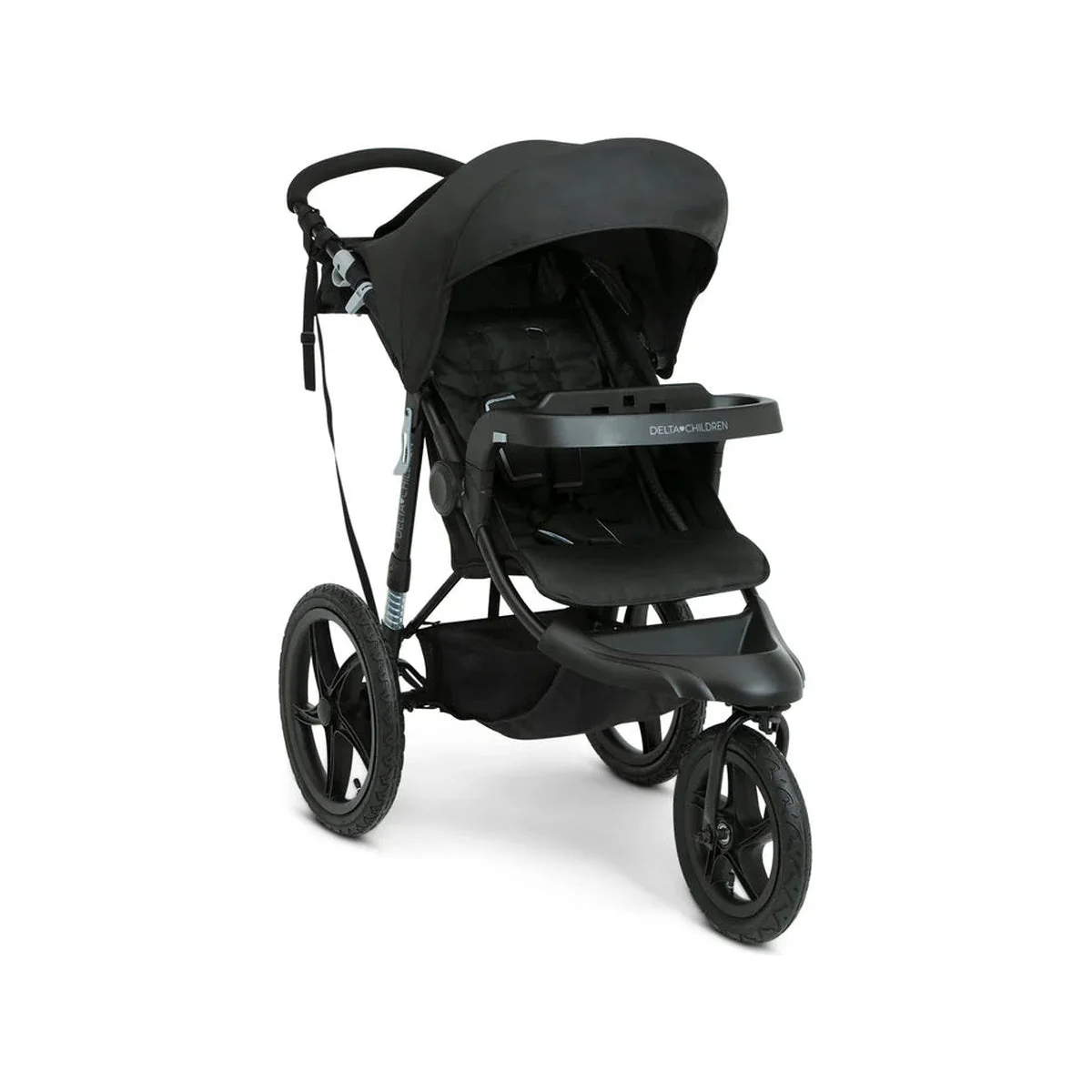 Delta Children Apollo Jogging Stroller - Black (001) - Image 2