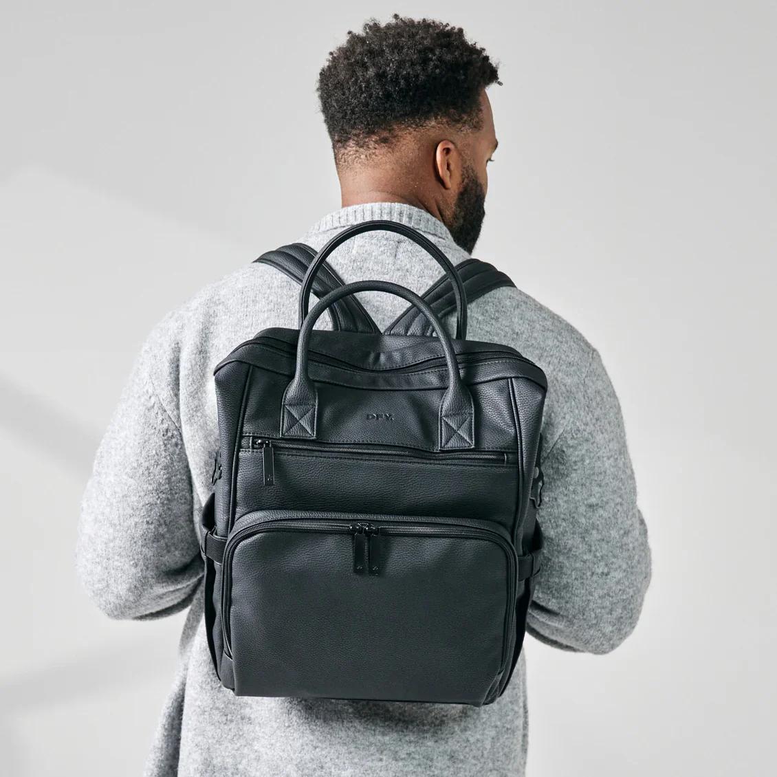 DFY R1 Diaper Backpack - Black - Image 4