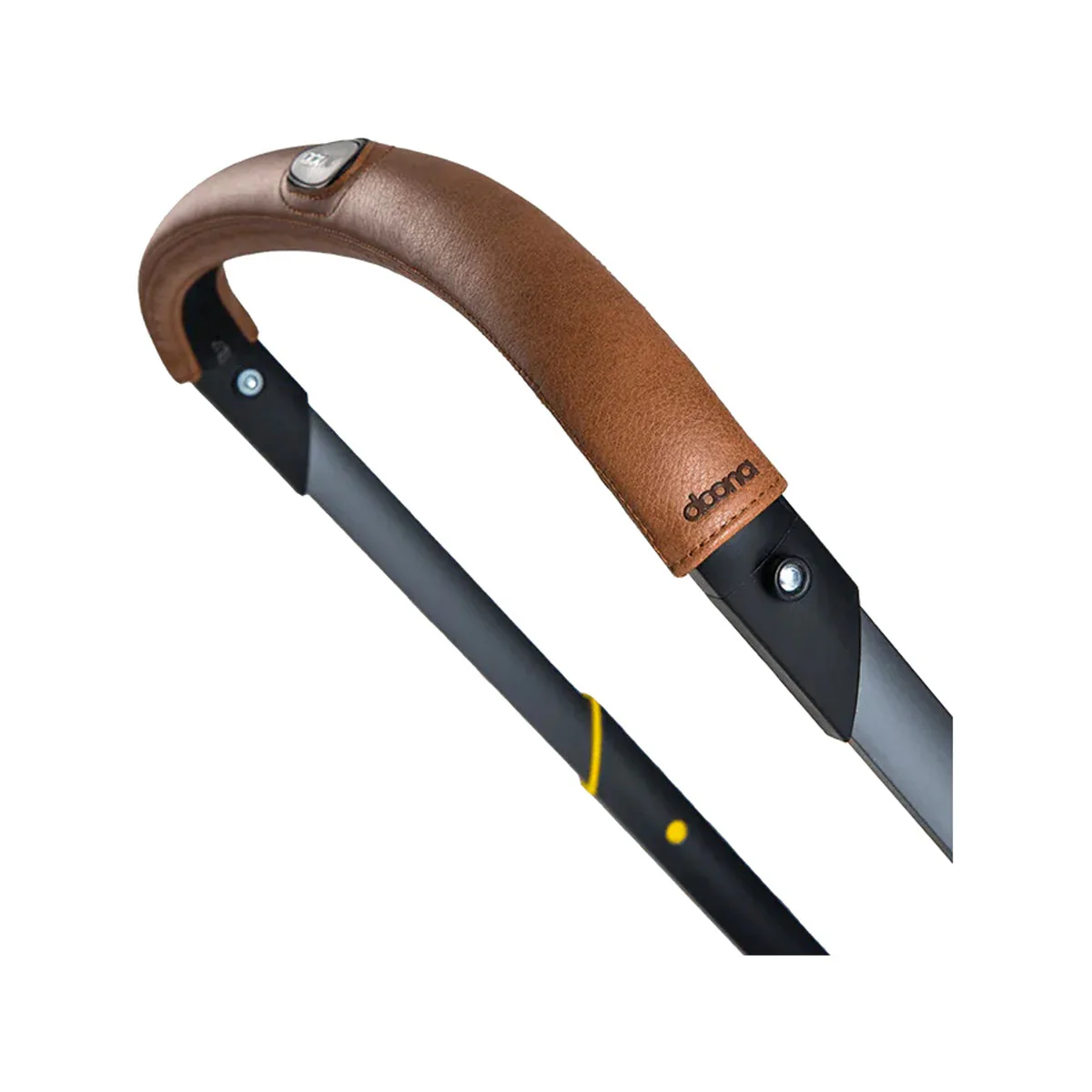 Doona Handlebar Cover, Leather US in Brown - Image 3