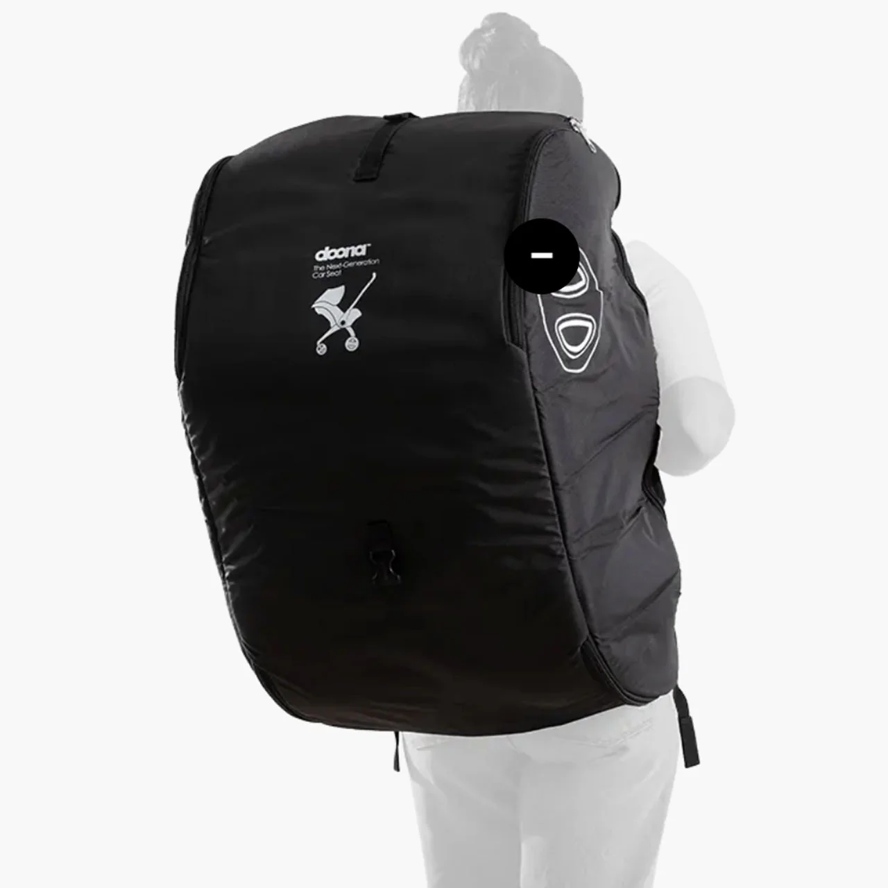 Doona Padded Travel Bag in Black - Image 3
