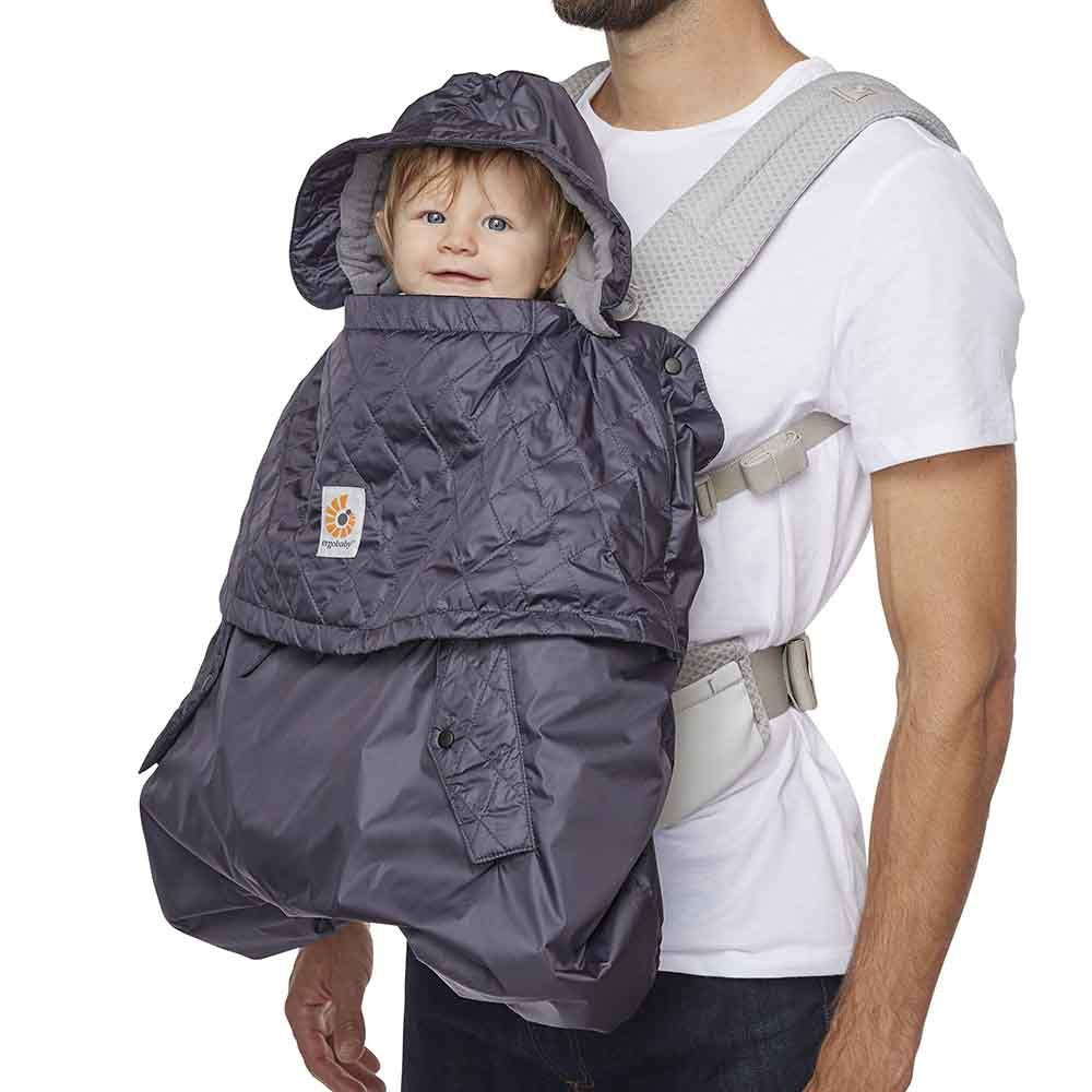 Ergobaby All-Weather Cover - Charcoal - Image 4