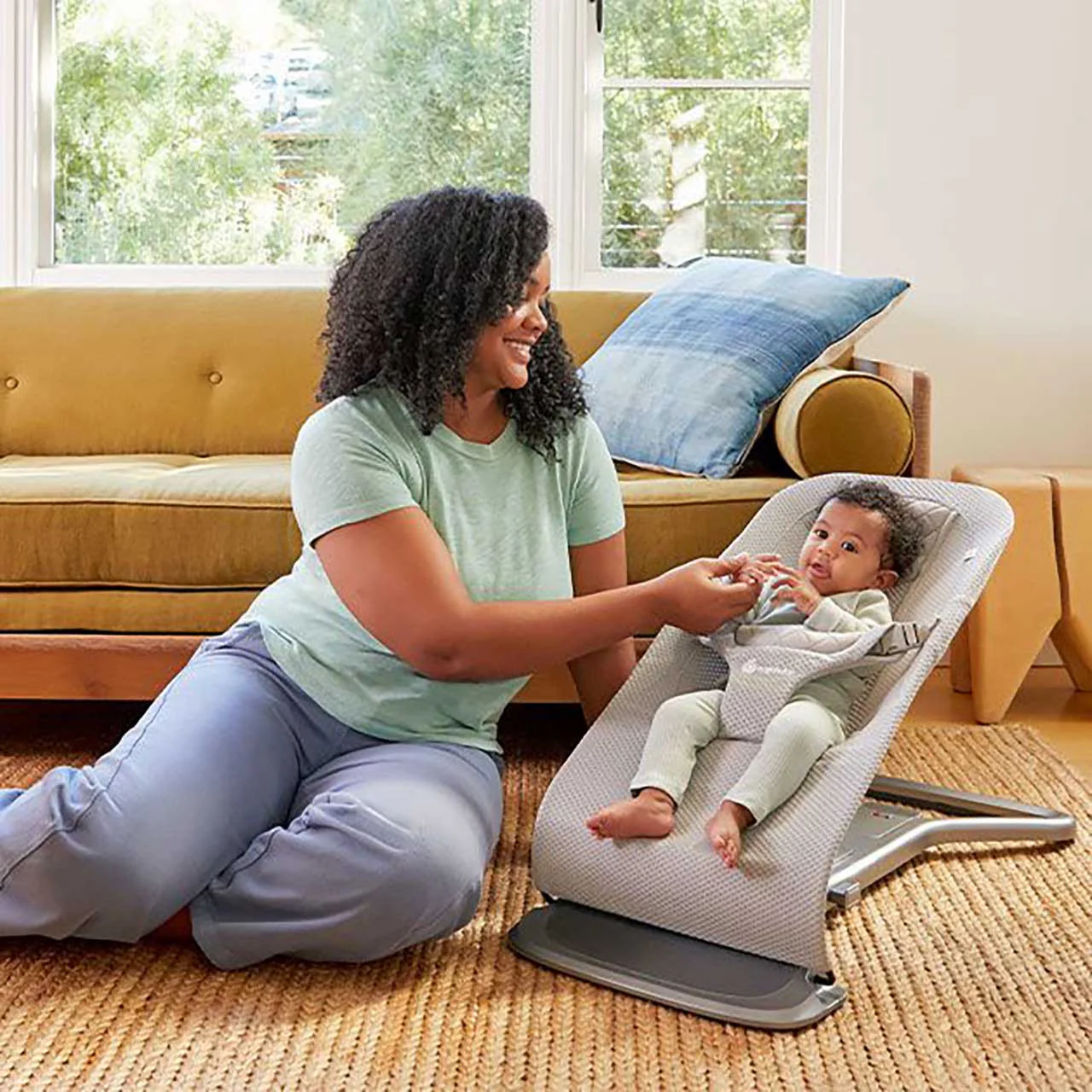 Ergobaby Evolve Bouncer - Mesh - Image 6